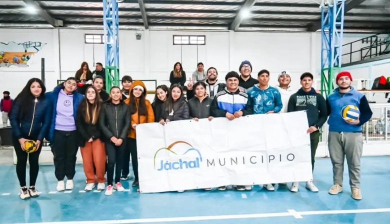Jachalleros participaron de un encuentro de escuelitas municipales en Rodeo