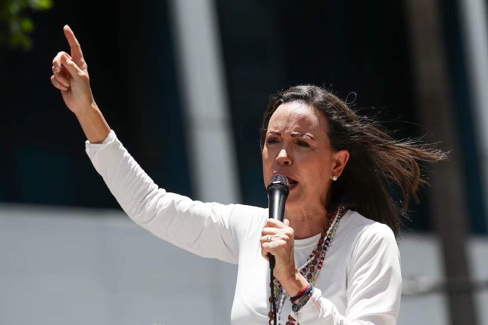 María Corina Machado pidió a Europa y América Latina neutralizar el apoyo de Irán, Cuba y Rusia a la dictadura de Maduro