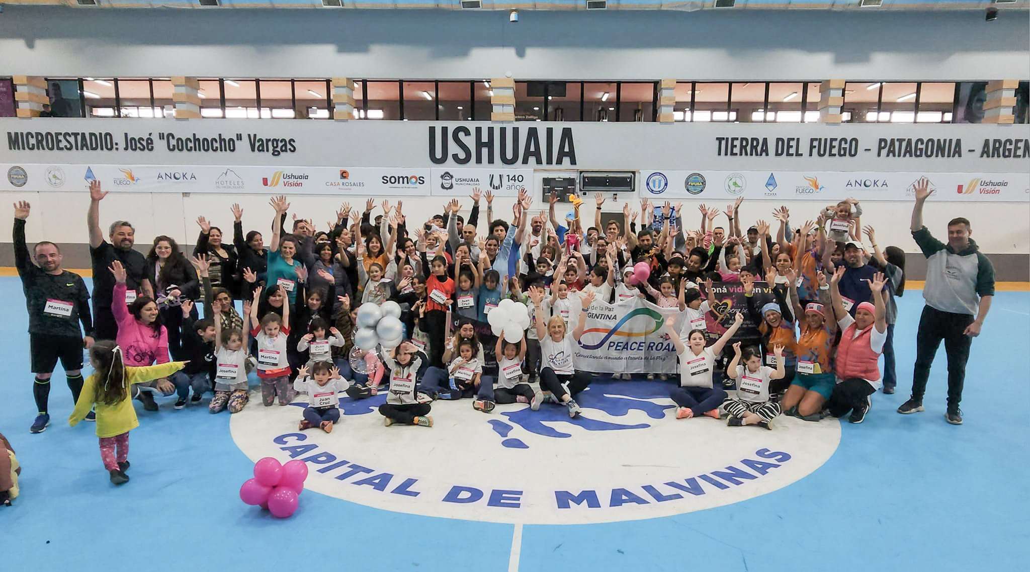 Tolhuin se unió a la correcaminata solidaria de la Fundación “Espera por la Vida”