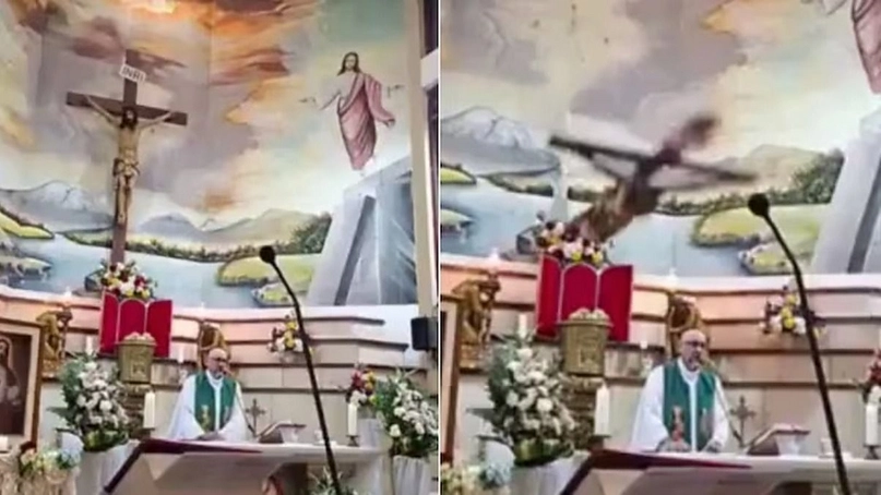 Ecuador: un sacerdote murió al caerle una cruz mientras celebraba una misa