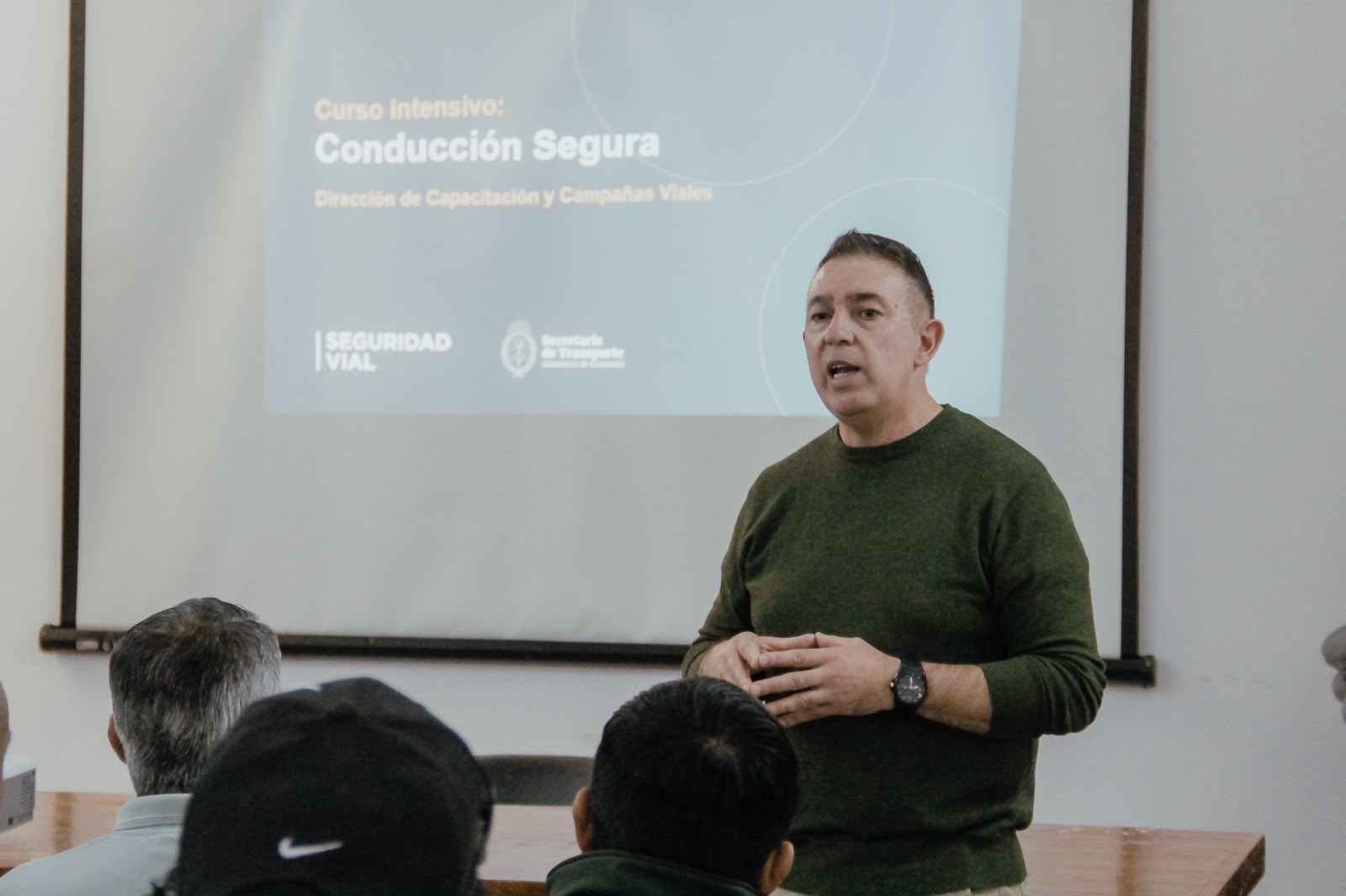 Jáchal reforzó la capacitación en conducción segura con una jornada teórico-práctica
